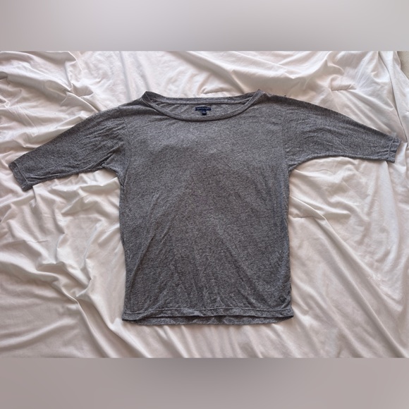 American Eagle Outfitters Gray Women's Top - Picture 2 of 5
